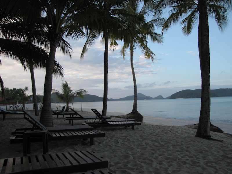photo of the beach at the Sunset Resort