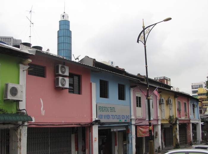 photo of shops in Johor Bahru historic district