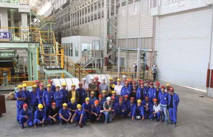 Photo of employees inside Bahru Stainless
