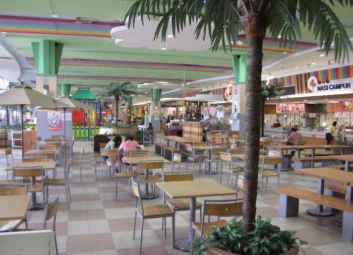 photo of the food court