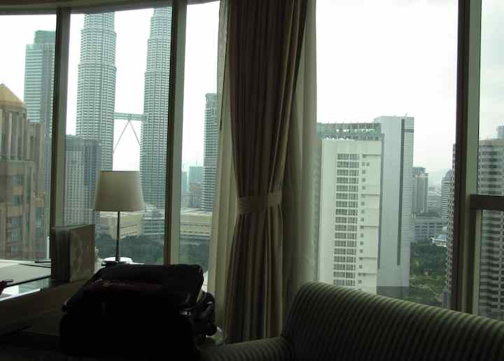 View from room at The Prince Hotel and Residence