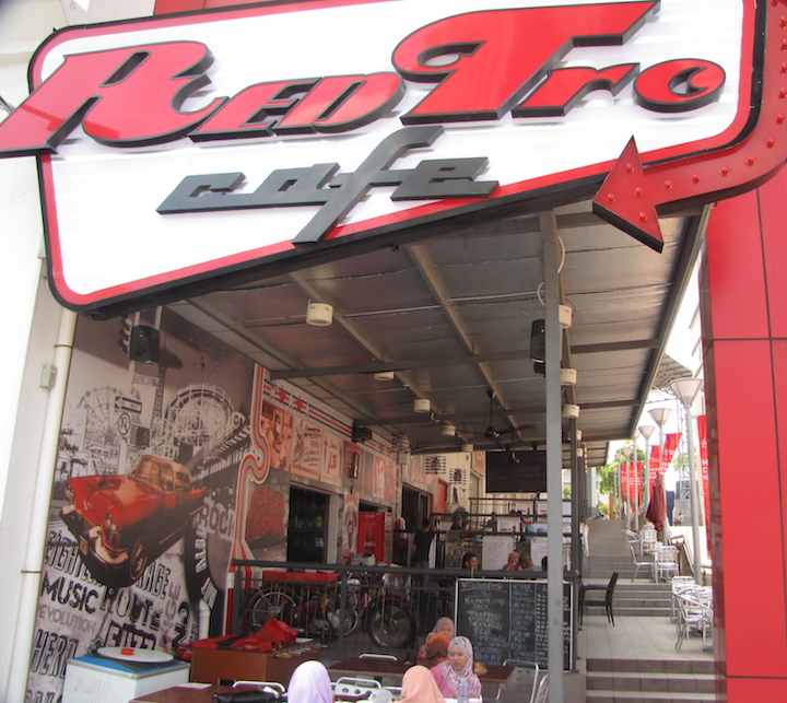 photo of Red Top Cafe sign